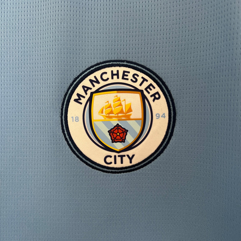 Camisa Manchester City Home 24/25 s/n° Torcedor Puma Masculina - Azul Claro