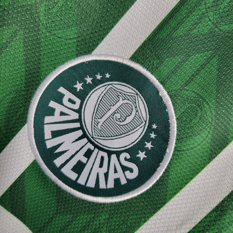 Camisa Retro Palmeiras I 95/96 s/n° Torcedor Masculina - Verde