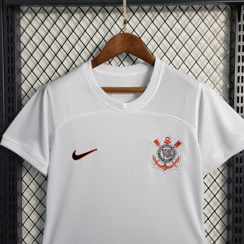 Camisa Corinthians II 23/24 s/n° Torcedor Nike Feminina - Branco