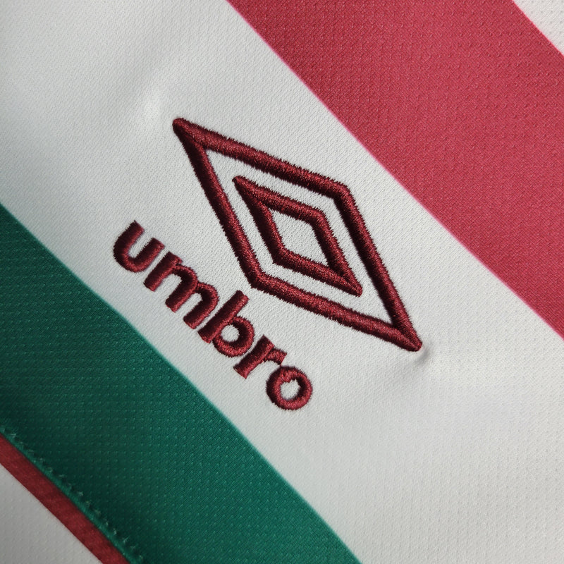 Camisa Fluminense II 23/24 s/n° Torcedor Umbro Feminina - Verde+Vinho