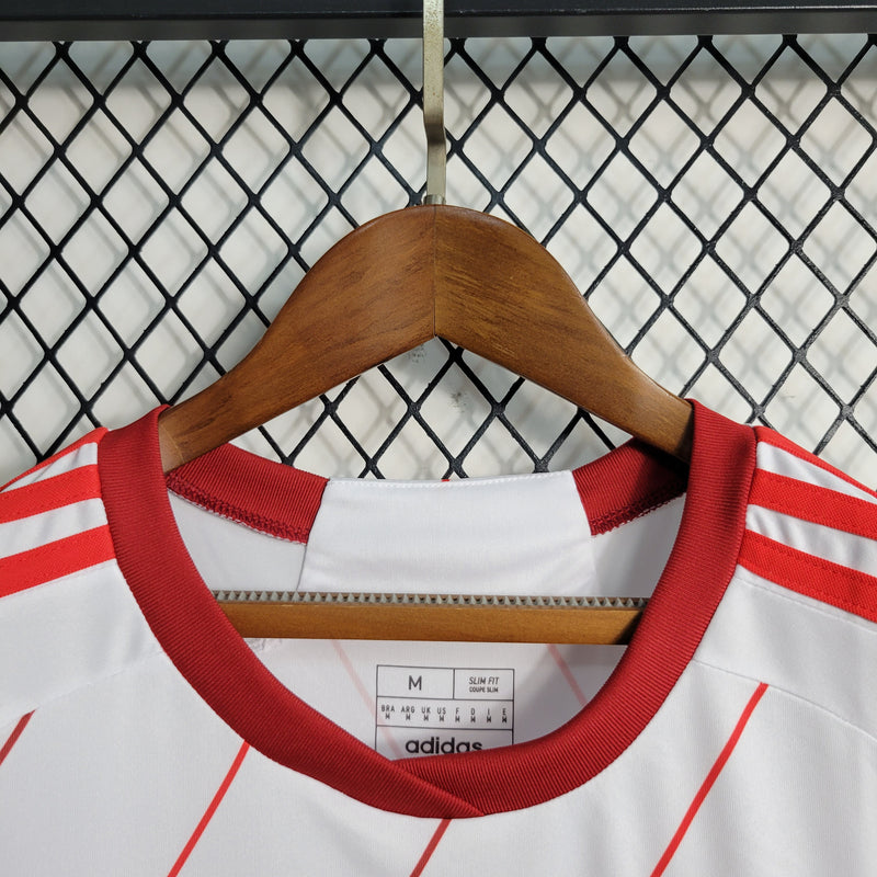 Camisa Internacional II 23/24 s/n° Torcedor Adidas Feminina - Vermelho Escuro+Branco