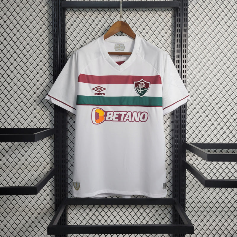 Camisa Fluminense II 23/24 s/n° Torcedor Umbro Masculina - Branco+Vinho