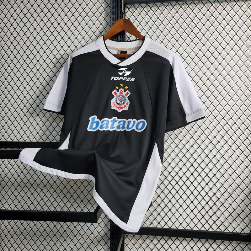 Camisa do Corinthians Mundial s/nº 2000 Masculina - Preto