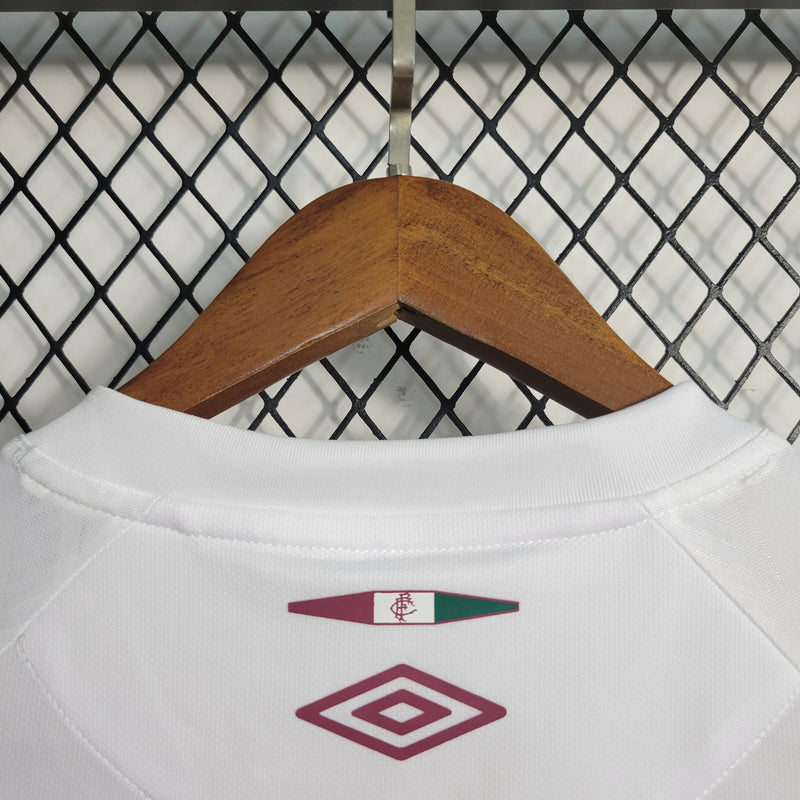 Camisa Fluminense II 23/24 s/n° Torcedor Umbro Masculina - Branco+Vinho