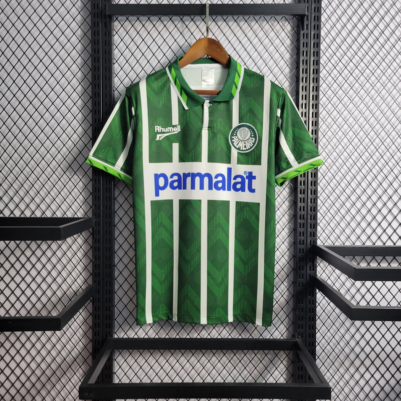 Camisa Retro Palmeiras I 95/96 s/n° Torcedor Masculina - Verde