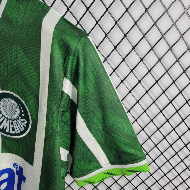 Camisa Retro Palmeiras I 95/96 s/n° Torcedor Masculina - Verde