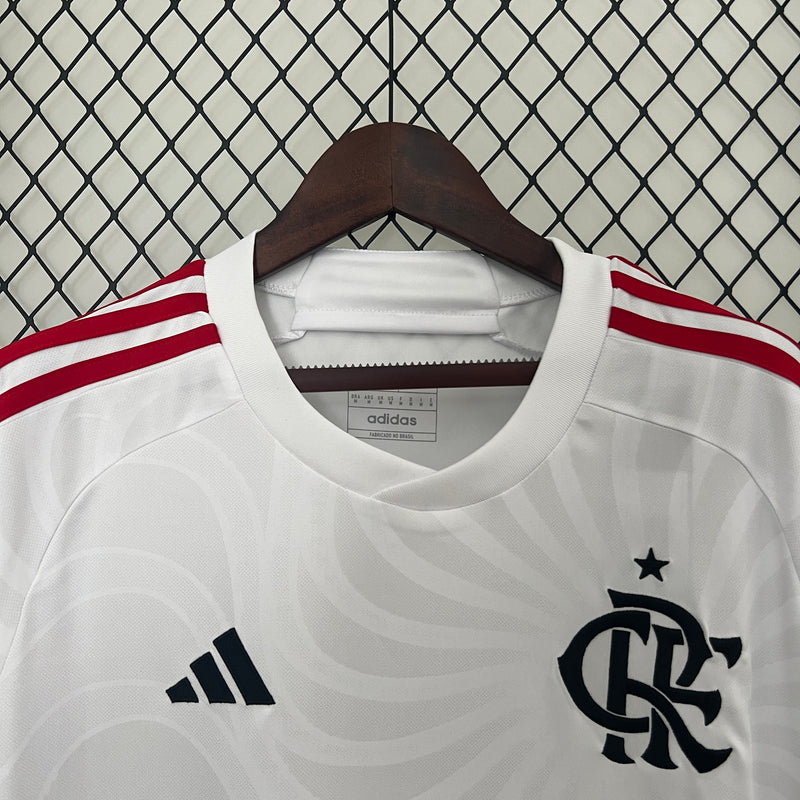 Camisa Flamengo II 24/25 s/n° Jogador Adidas Masculina - Branco