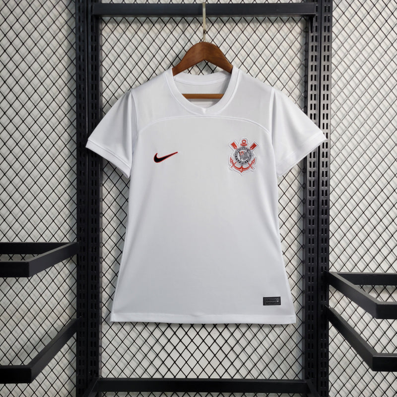 Camisa Corinthians II 23/24 s/n° Torcedor Nike Feminina - Branco