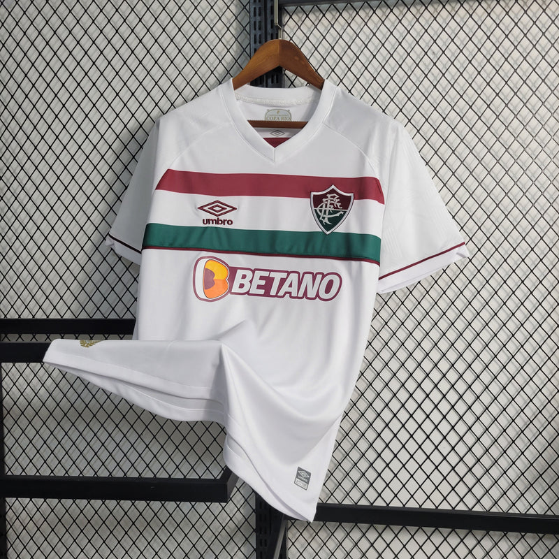 Camisa Fluminense II 23/24 s/n° Torcedor Umbro Masculina - Branco+Vinho