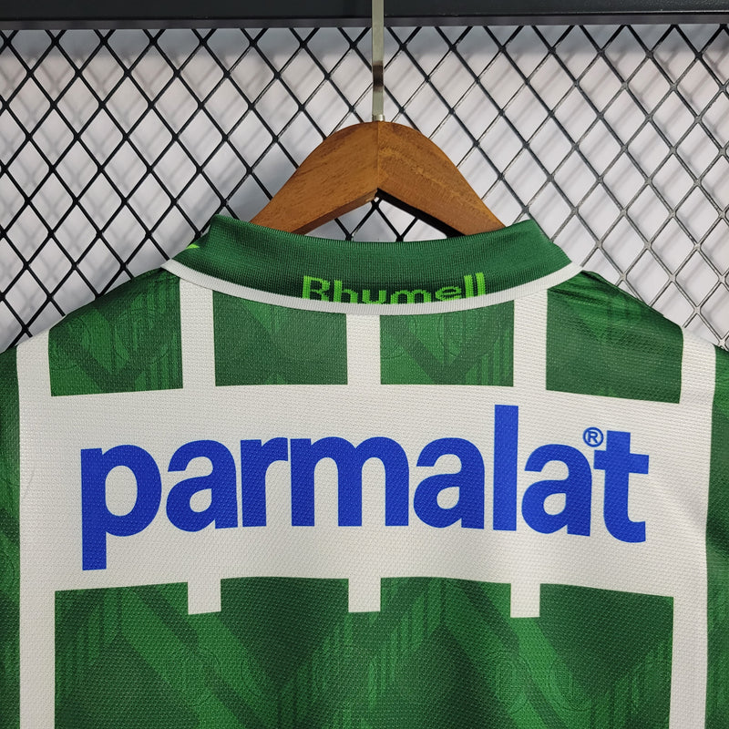 Camisa Retro Palmeiras I 95/96 s/n° Torcedor Masculina - Verde