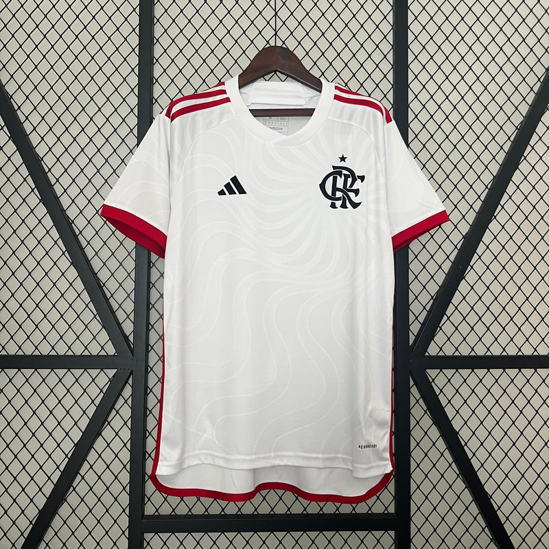 Camisa Flamengo II 24/25 s/n° Jogador Adidas Masculina - Branco