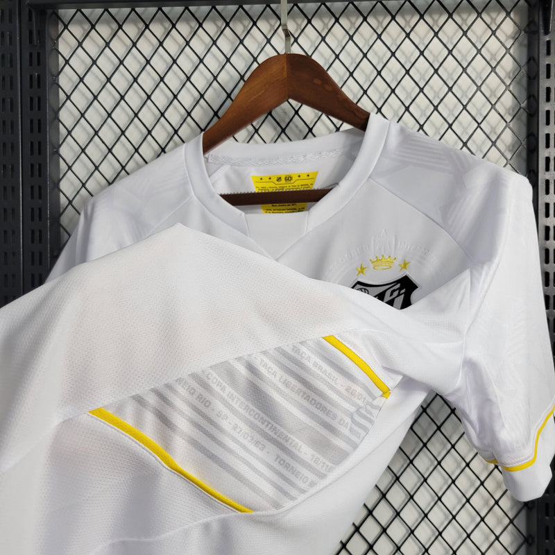 Camisa Santos I 23/24 s/n° Torcedor Umbro Masculina - Branco