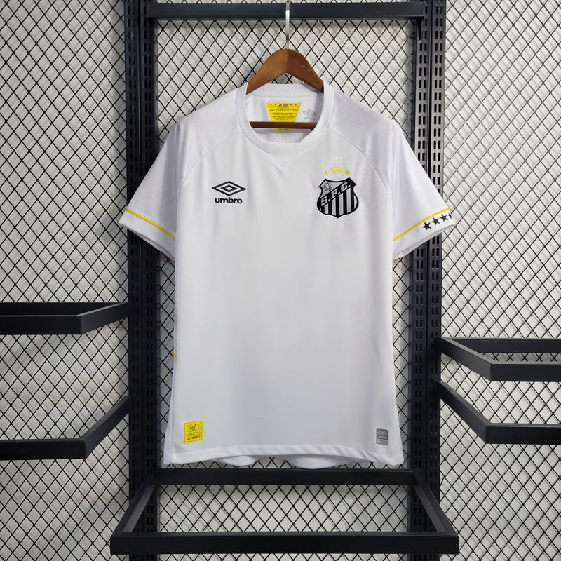 Camisa Santos I 23/24 s/n° Torcedor Umbro Masculina - Branco