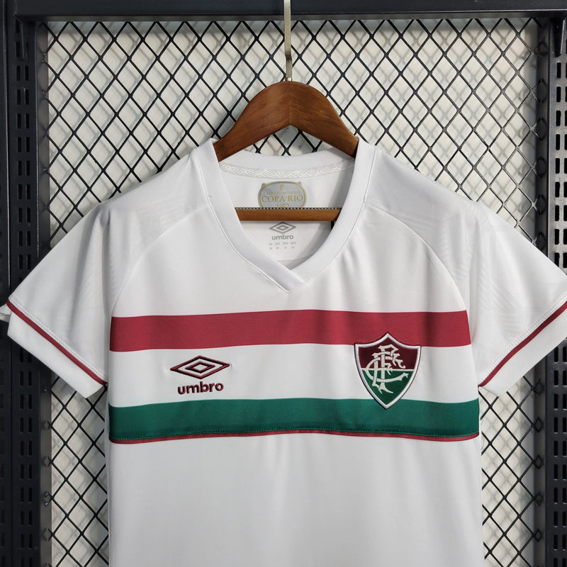 Camisa Fluminense II 23/24 s/n° Torcedor Umbro Feminina - Verde+Vinho