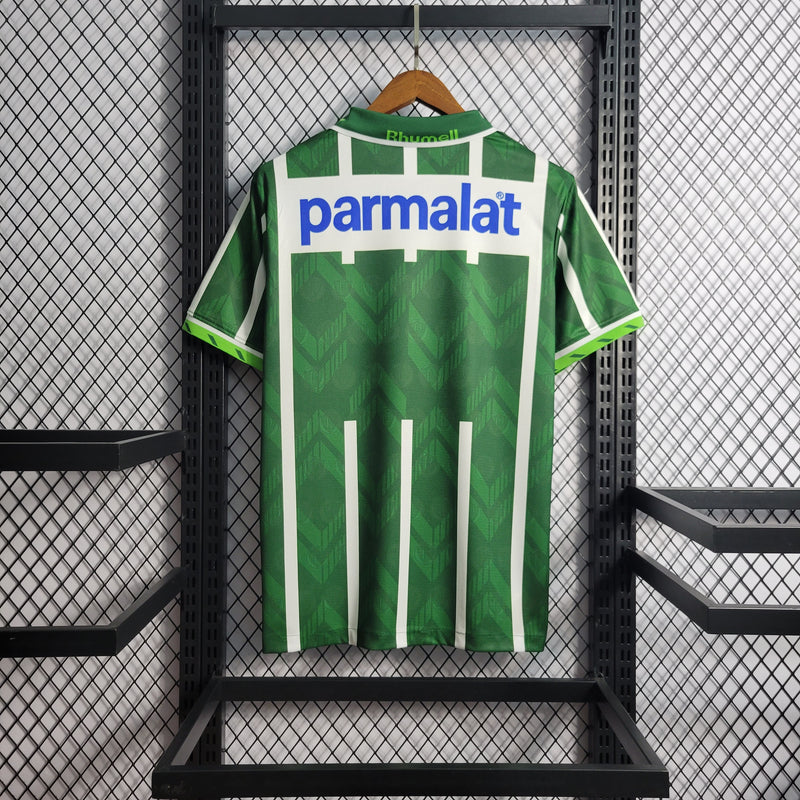 Camisa Retro Palmeiras I 95/96 s/n° Torcedor Masculina - Verde