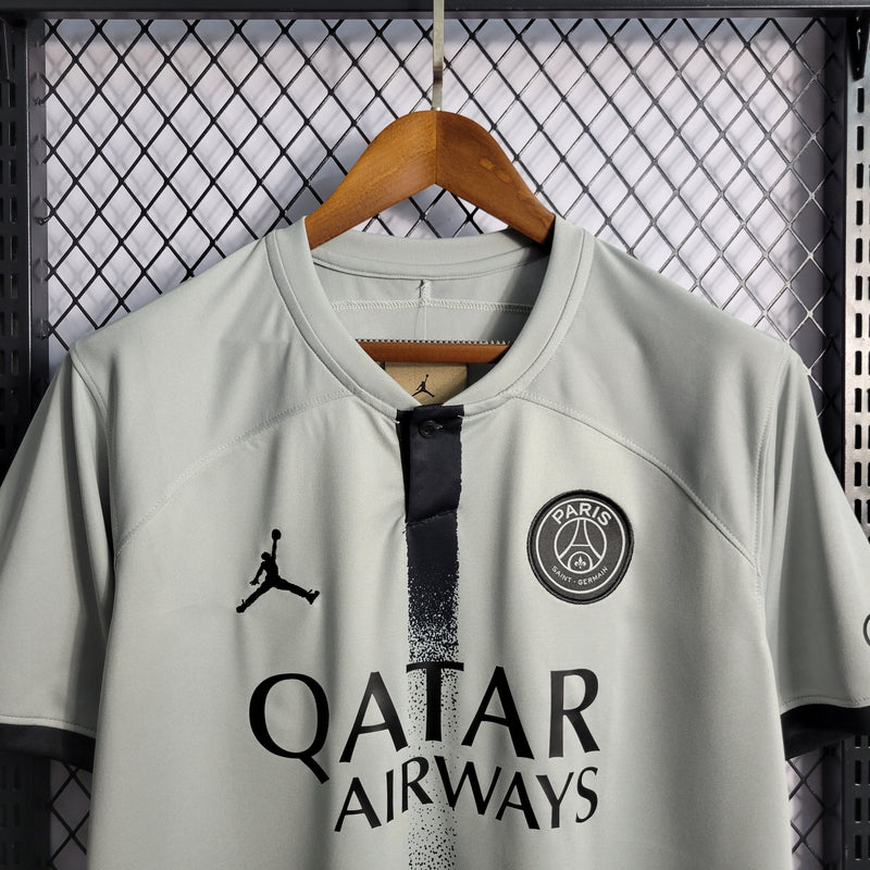 Camisa Nike  Paris Saint-Germain II 22/23 Torcedor Pro Masculina - Cinza