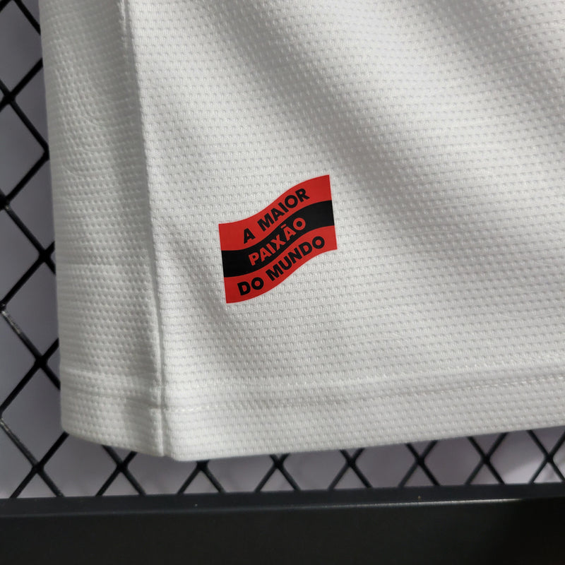 Camisa Flamengo II 22/23 s/n° Torcedor Adidas Masculina - Branco