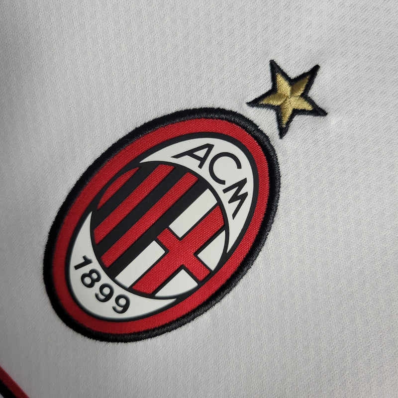 Camisa AC MILAN II 22/23 S/N Torcedor Masculino - Vermelho+Branco