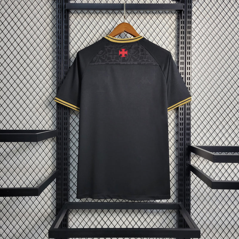 Camisa Vasco da Gama III 22/23 Goleiro Kappa Masculina - Preto