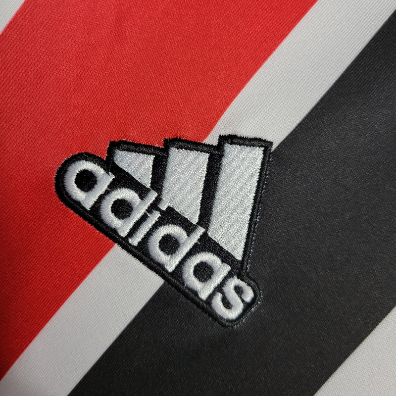 Camisa São Paulo II 22/23 s/n° Torcedor Adidas Masculina - Vermelho+Preto