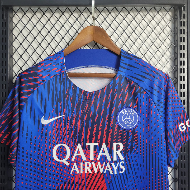 Camisa Paris Saint-Germain Pré-Jogo 22/23 Nike Masculina