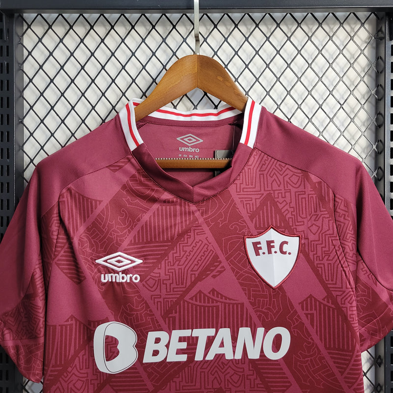 Camisa Fluminense III 22/23 s/n° Torcedor Umbro Masculina - Bordô