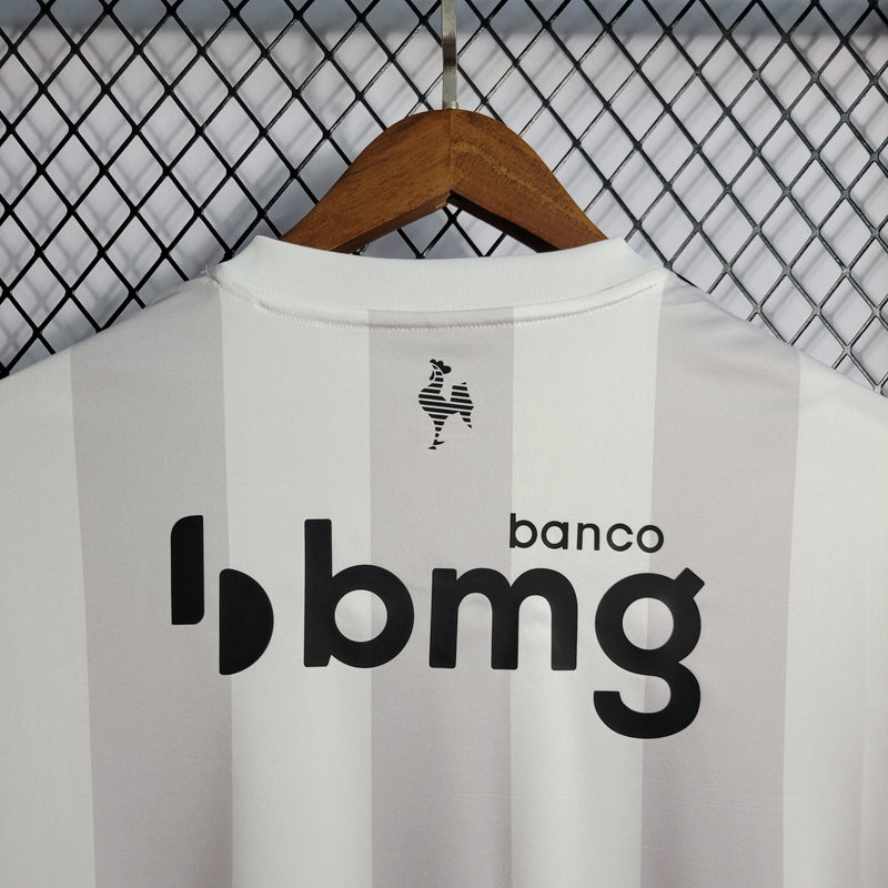 Camisa Atlético Mineiro II 22/23 s/n° Torcedor Adidas Masculina - Branco+Preto