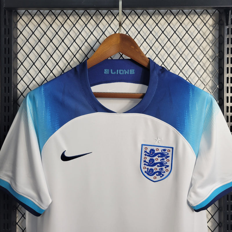 Camisa Nike Inglaterra I 2022/23 Torcedor Pro Masculina - Branco