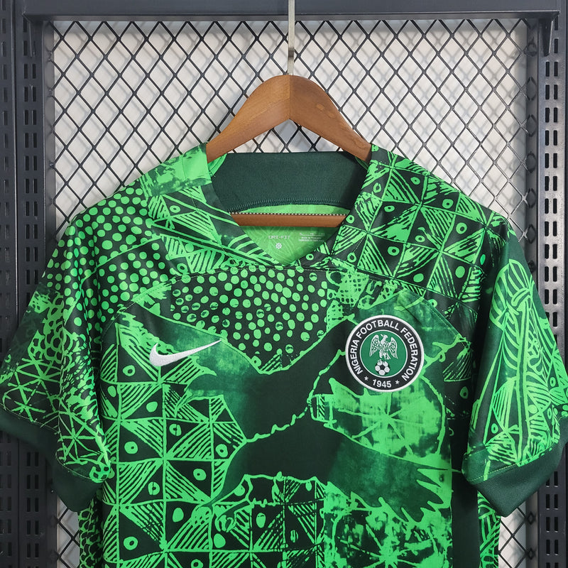 Camisa Nike Nigéria I 22/23 Torcedor Pro Masculina