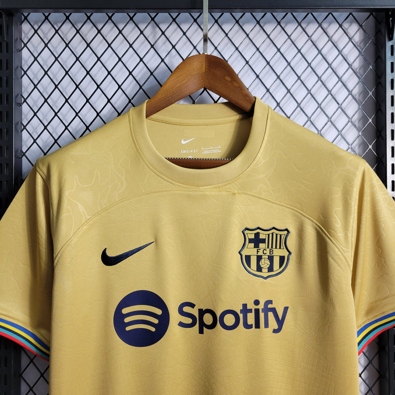 Camisa Nike Barcelona II 22/23 Torcedor Pro Masculina - Marrom