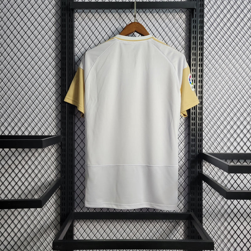 Camisa Real Valladoilid III 22/23 s/n° Torcedor Adidas Masculina - Branco+Dourado