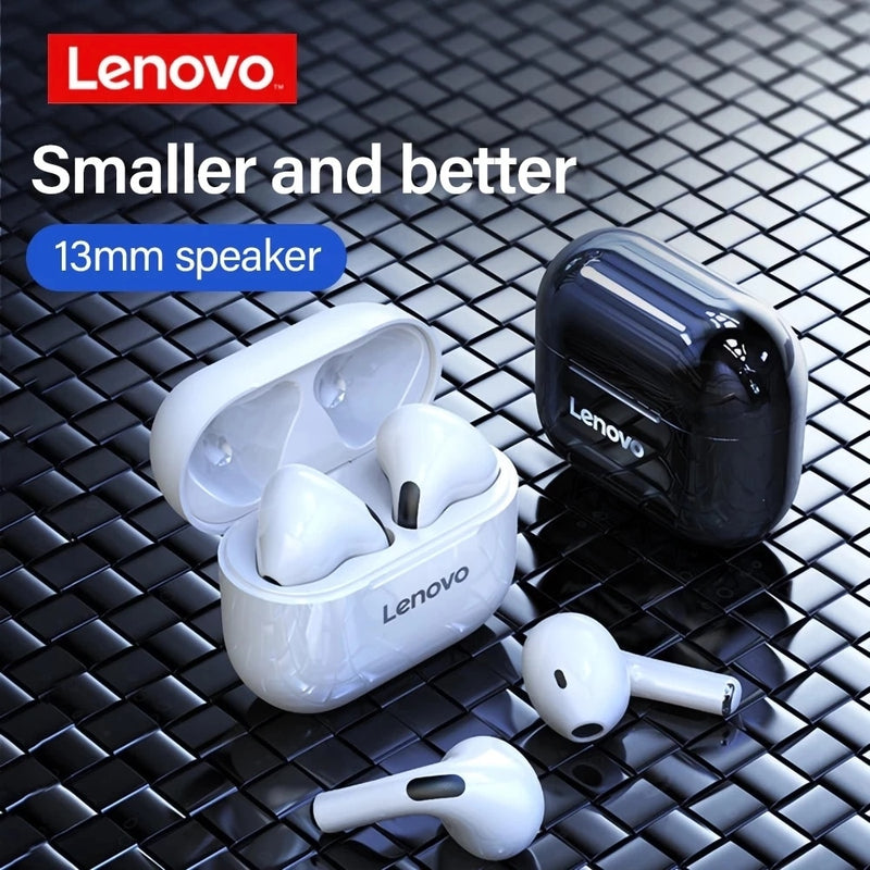 Fone de Ouvido Original Lenovo LP40 TWS Wireless Earphone Bluetooth 5.0