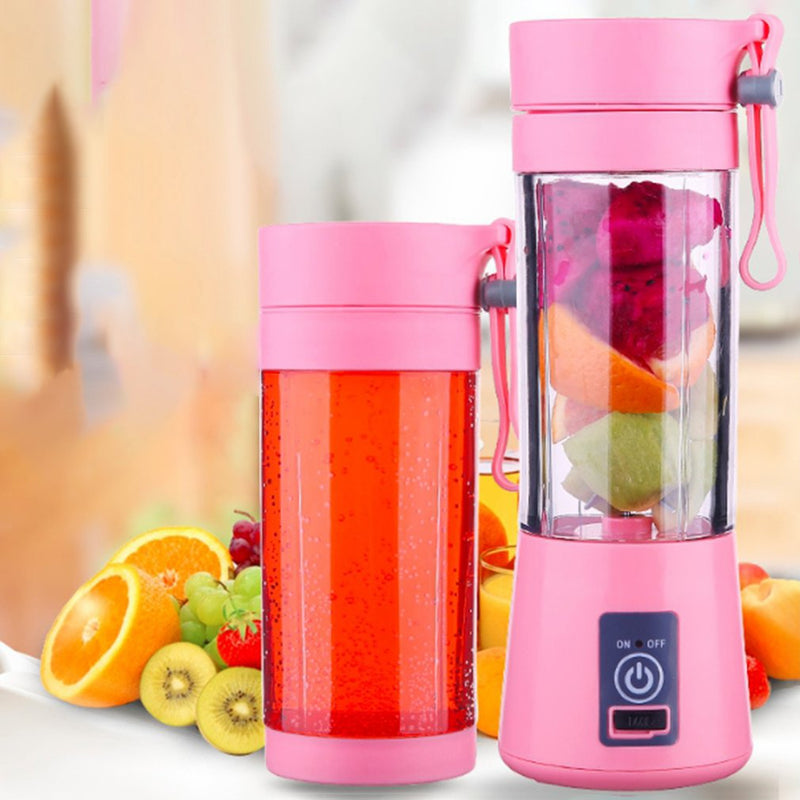 Mini liquidificador portátil elétrico com USB, Processador de alimentos pessoal.