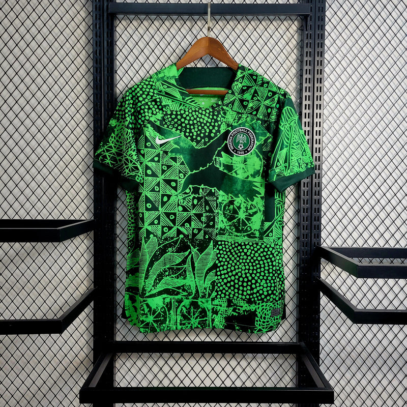 Camisa Nike Nigéria I 22/23 Torcedor Pro Masculina