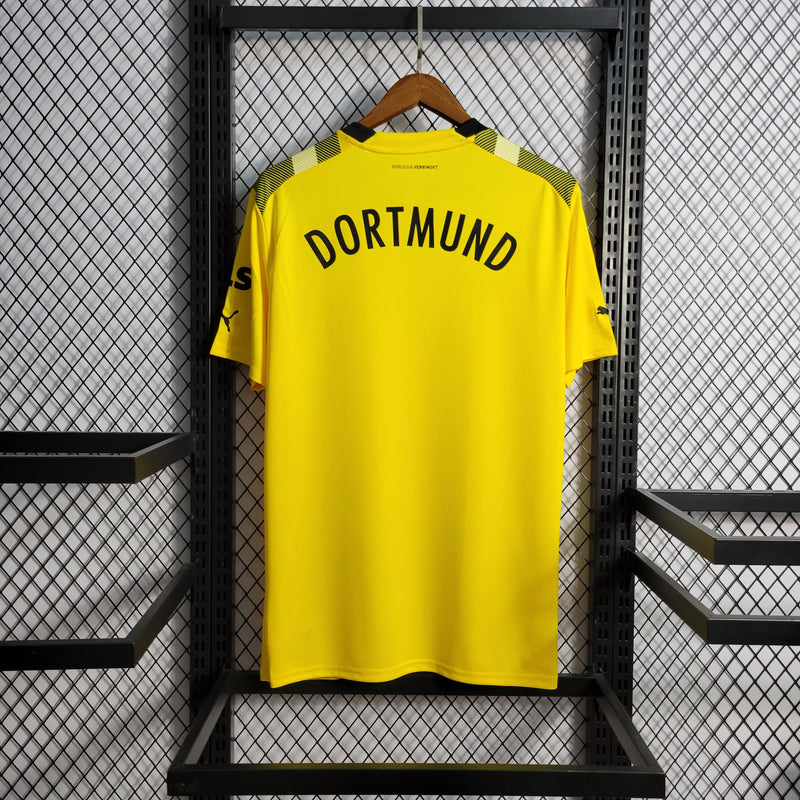 Camisa Borussia Dortmund Cup 22/23 s/n° Torcedor Masculina - Amarelo