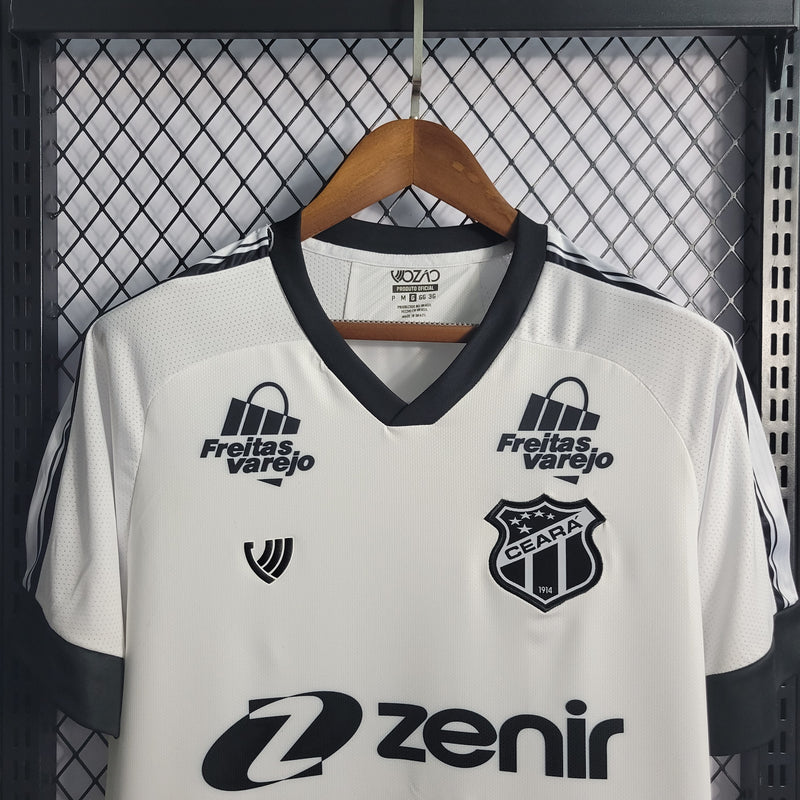 Camisa Ceará II 22/23 s/nº Torcedor Vozão Masculina - Branco