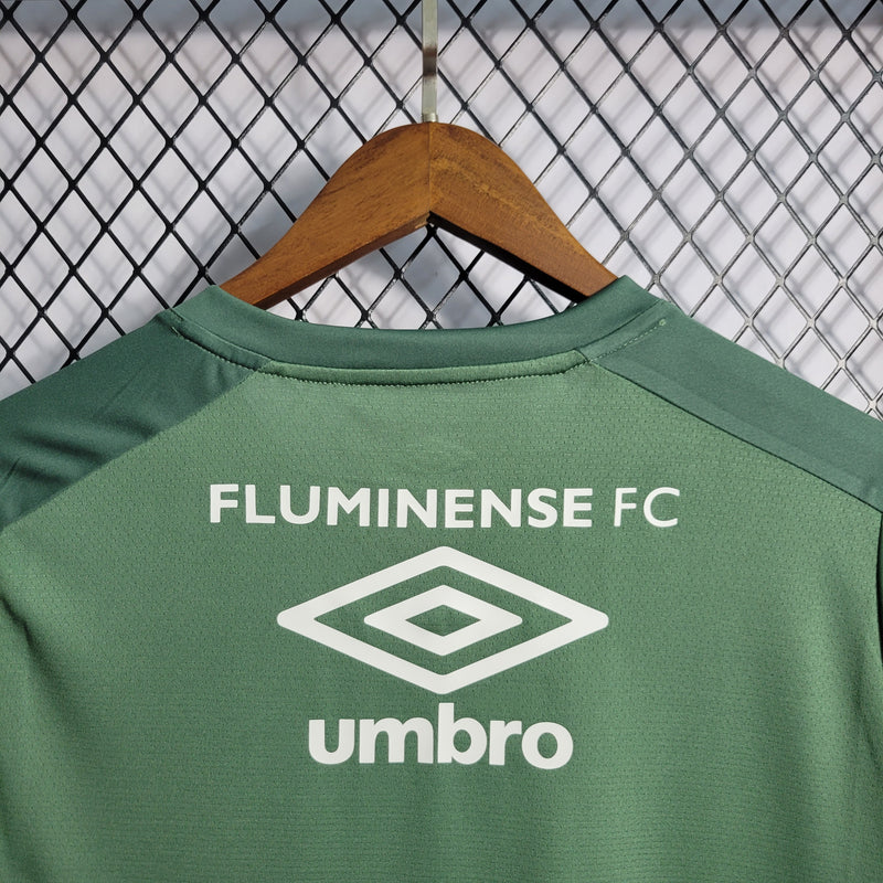 Camisa Fluminense Treino 22/23 Umbro Masculina - Verde