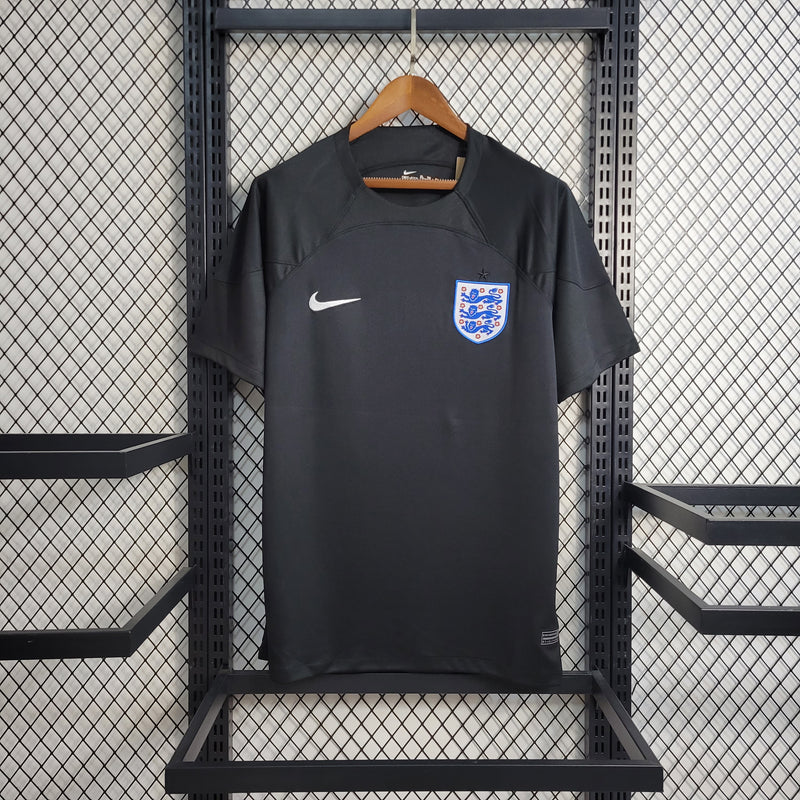 Camisa de Goleiro Nike Inglaterra 2022/23 Torcedor Pro Masculina - Cinza