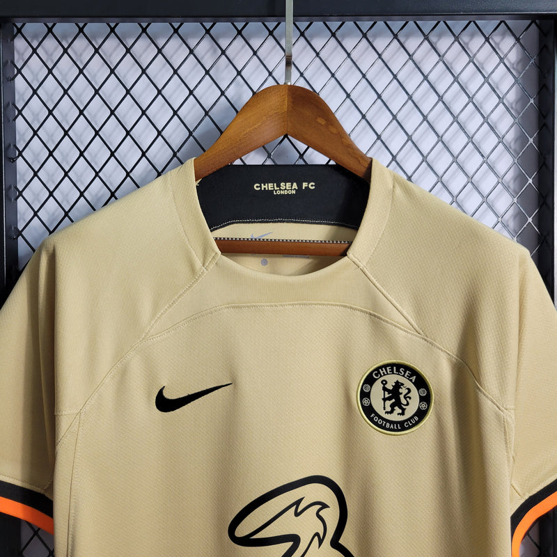 Camisa Chelsea III 22/23 s/n° Torcedor Nike Masculina - Bege