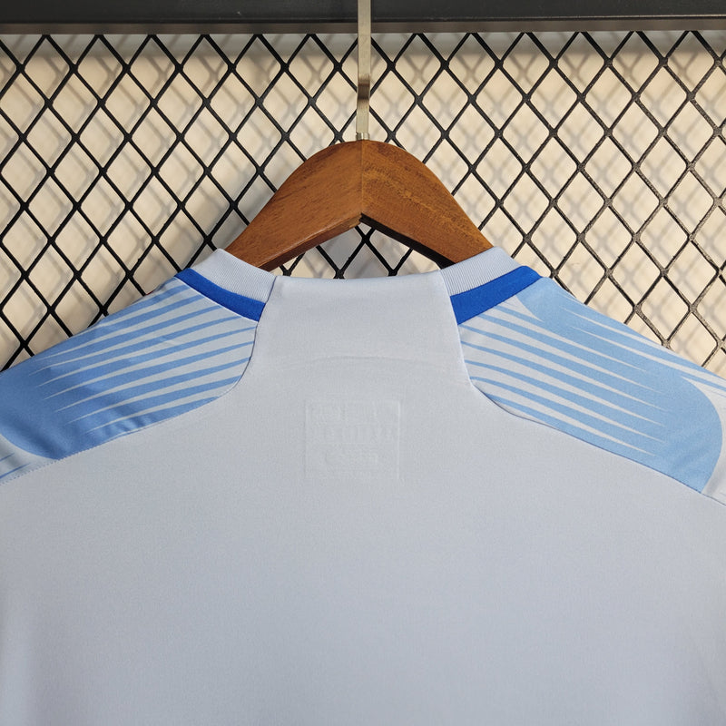 Camisa Seleção Espanha Away 22/23 s/n° Torcedor Adidas Masculina - Azul