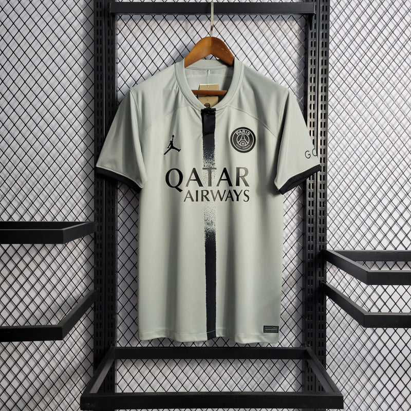 Camisa Nike  Paris Saint-Germain II 22/23 Torcedor Pro Masculina - Cinza