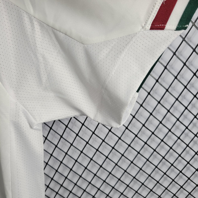 Camisa Fluminense II 22/23 s/nº Jogador Umbro Masculina - Branco+Vinho